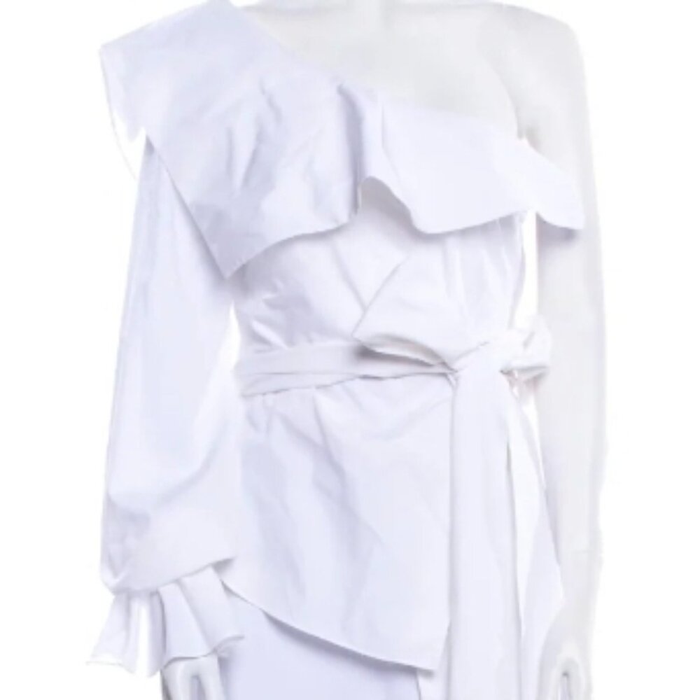 Johnathan Simkai One Shoulder Blouse